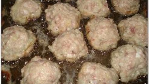 шведские фрикадельки кеттбуллар