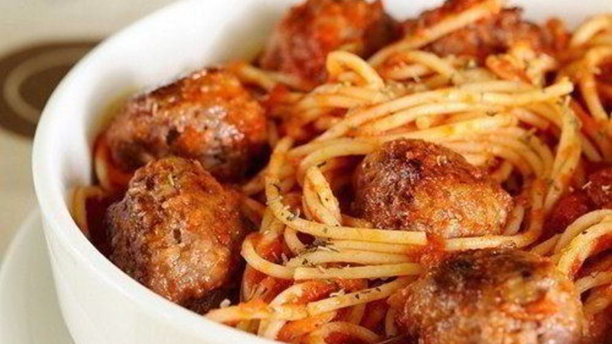 Рецепт спагетти с фрикадельками из говяжьего фарша