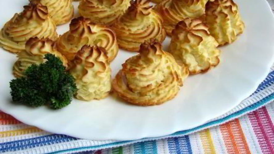 Рецепт гарнира из картофеля герцогиня