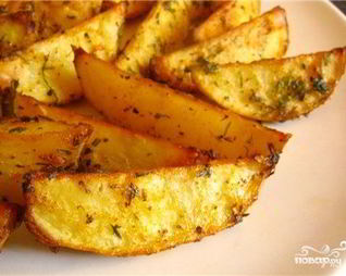 Картофель по-деревенски в мультиварке