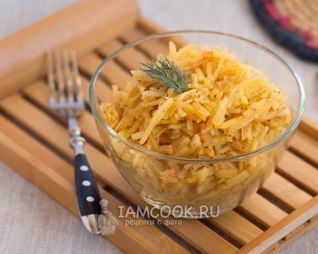 Картофель по-корейски