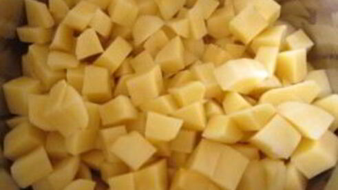 картофель со свининой