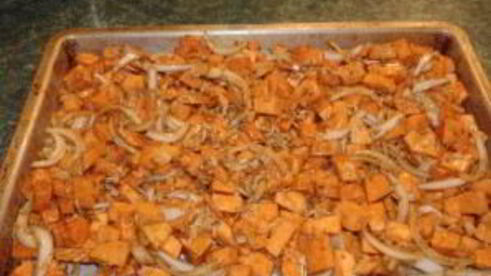 картофель со свининой