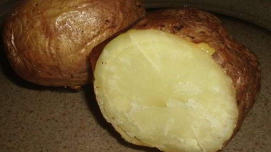 Рецепт картофеля в мундире в микроволновке