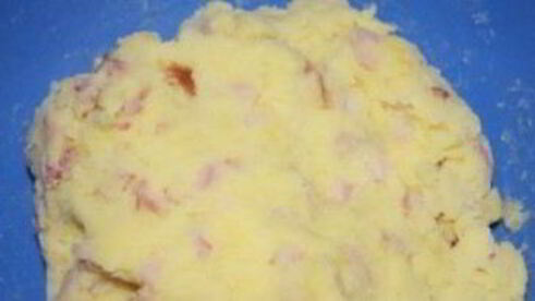 картофельные крокеты с ветчиной