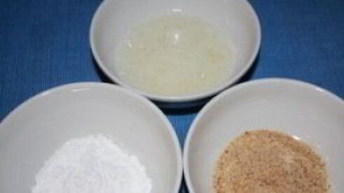 картофельные крокеты с ветчиной