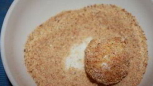 картофельные крокеты с ветчиной