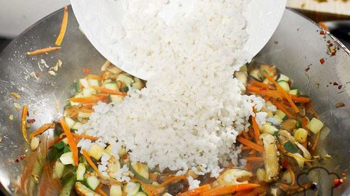 китайский жареный рис