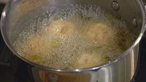 крокеты с ветчиной