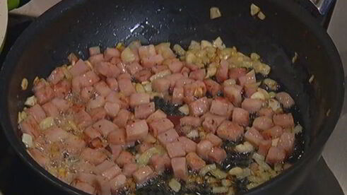 крокеты с ветчиной