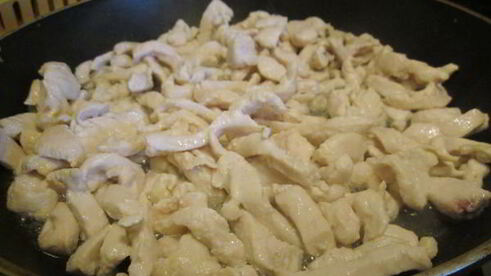 пикантный рис с курицей