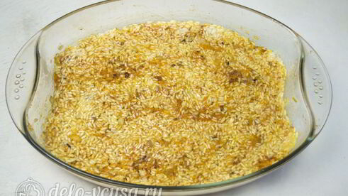 рис с куриными ножками в духовке