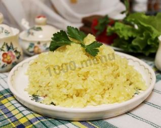 Рис с шафраном