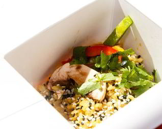 Рис с соусом Бангкок