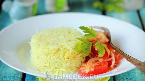 Рецепт Шафранового риса в мультиварке