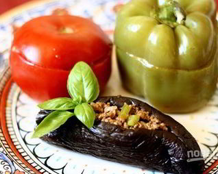 Азербайджанская долма Три сестры