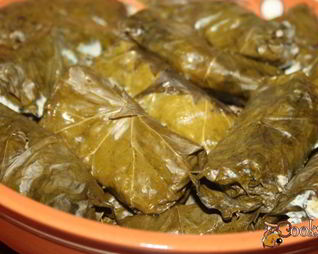Долма с филе морского окуня