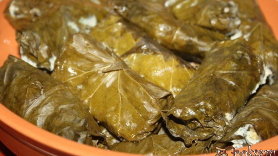 Рецепт долмы с филе морского окуня