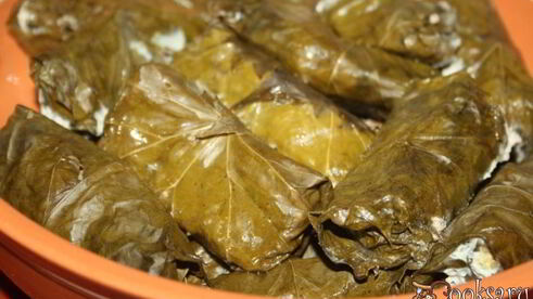 долма с филе морского окуня