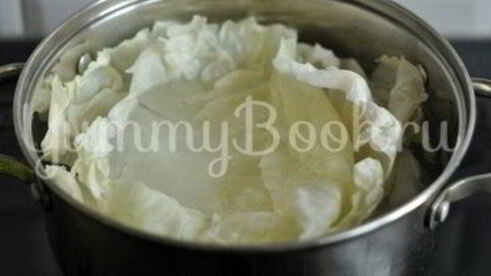 голубцы под томатно-сливочным соусом