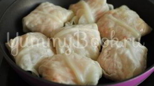 голубцы под томатно-сливочным соусом