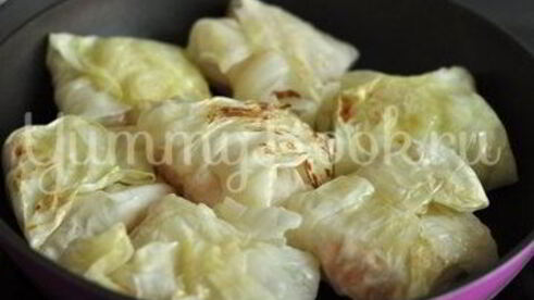 голубцы под томатно-сливочным соусом