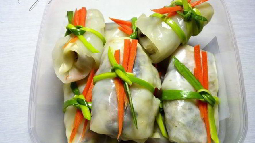 Рецепт голубцов с грибами и овощами