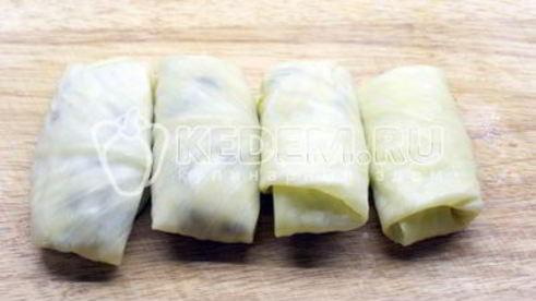 голубцы с картофелем и грибами