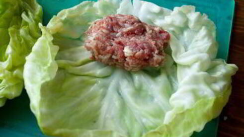 голубцы с мясом и рисом