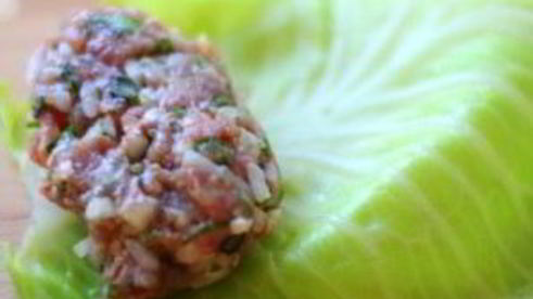 голубцы с мясом