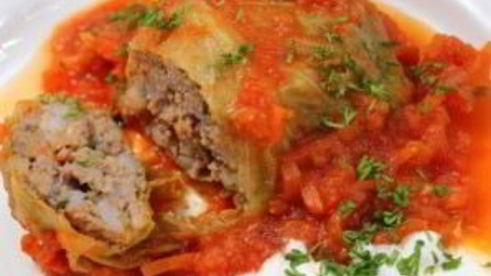 голубцы с мясом