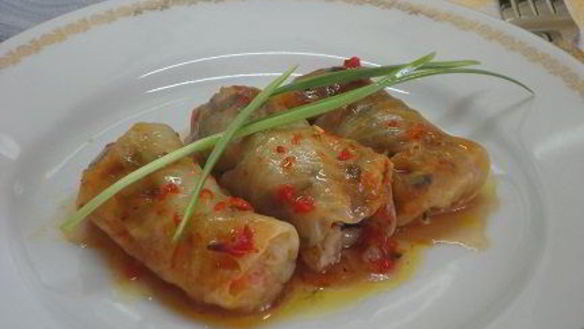 Рецепт Голубцов с рисом и грибами