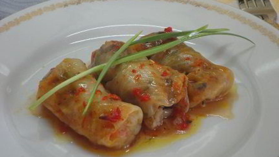 Рецепт голубцов с рисом и грибами