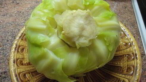 голубцы с рисом и грибами