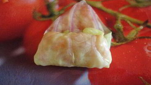 голубцы с рисом и грибами