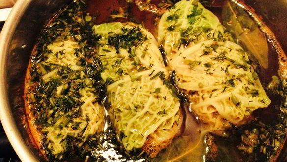 Рецепт Голубцов с телятиной