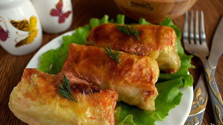 Рецепт голубцов в духовке со сметаной