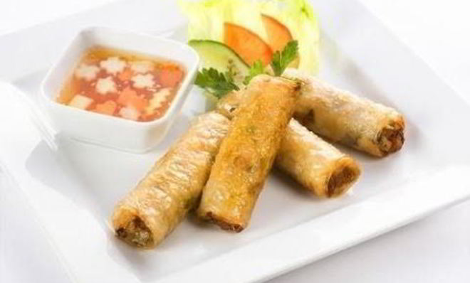 Голубцы в рисовой бумаге