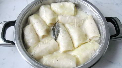 голубцы в сметанном соусе