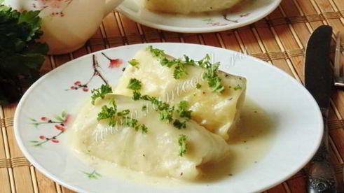 голубцы в сметанном соусе