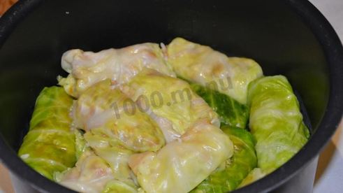 классические голубцы в мультиварке