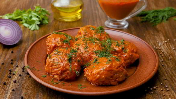 Рецепт Ленивых голубцов на сковороде