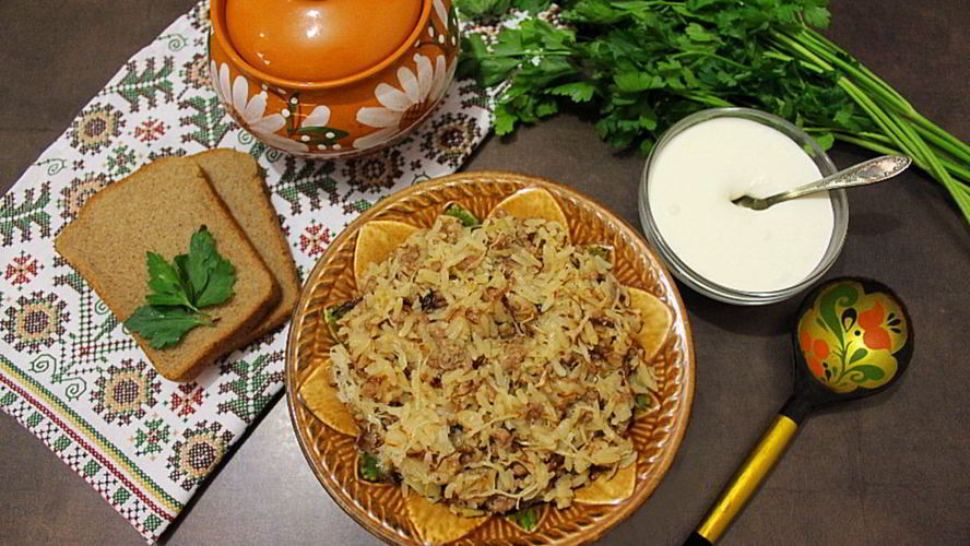 Рецепт ленивых голубцов со свиныма фаршема