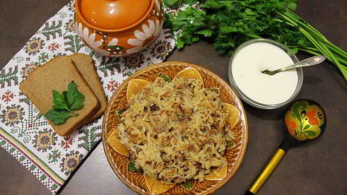 ленивые голубцы со свиным фаршем