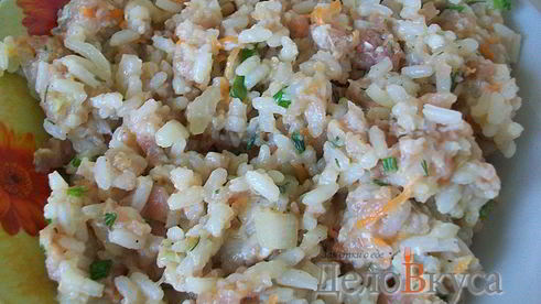 мясная начинка для голубцов, фаршированного перца и кабачков