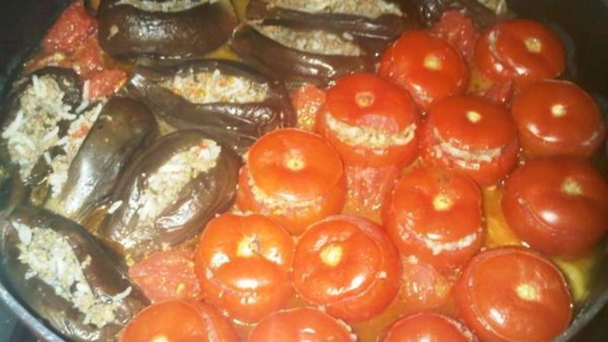 Рецепт помидора — бадымджана долмасов