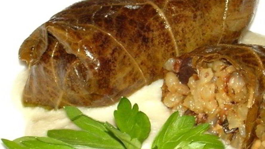 Рецепт постной долмы