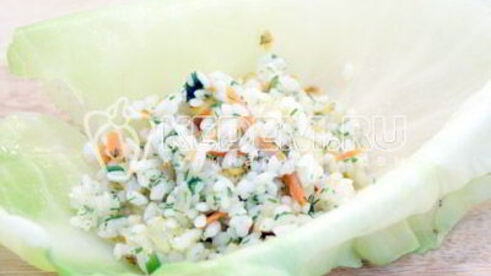 постные голубцы