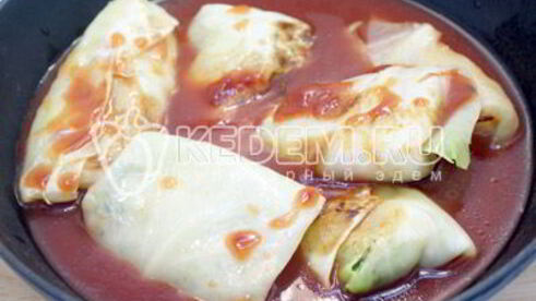 постные голубцы