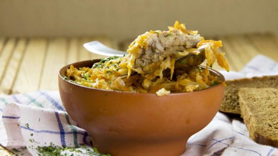 Рецепт слоеных ленивых голубцов